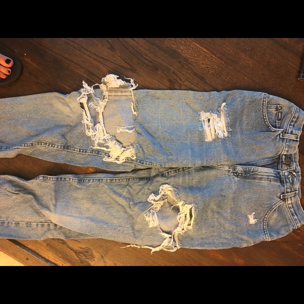 Lee distressed jeans