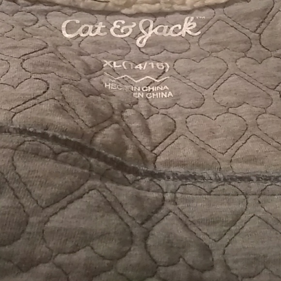 Blue and White Cat & Jack stylish winter jacket. - Picture 1 of 4