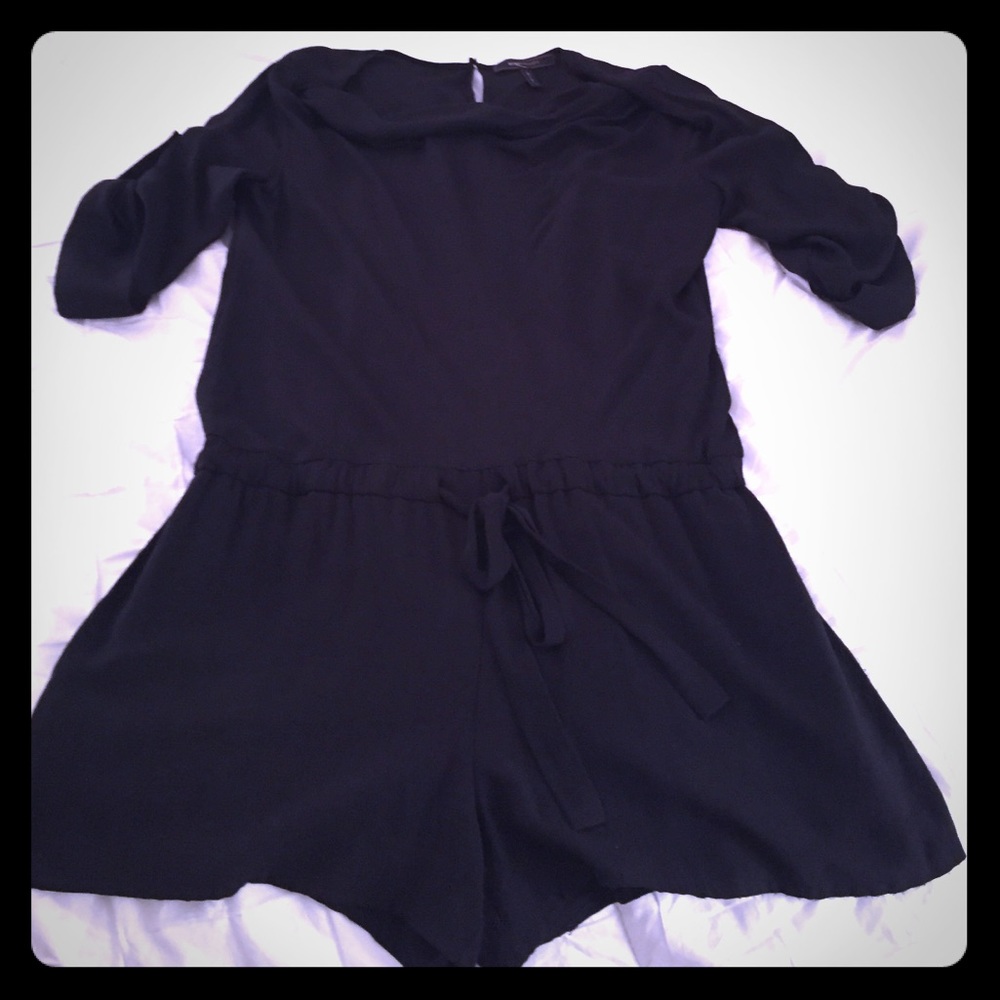 BCBG black romper