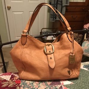 Frye Beige Leather Handbag