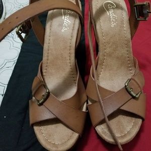 Candies Heels Sandals Size 10