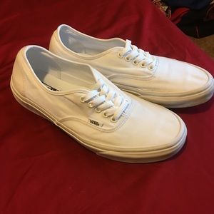 Classic white Vans
