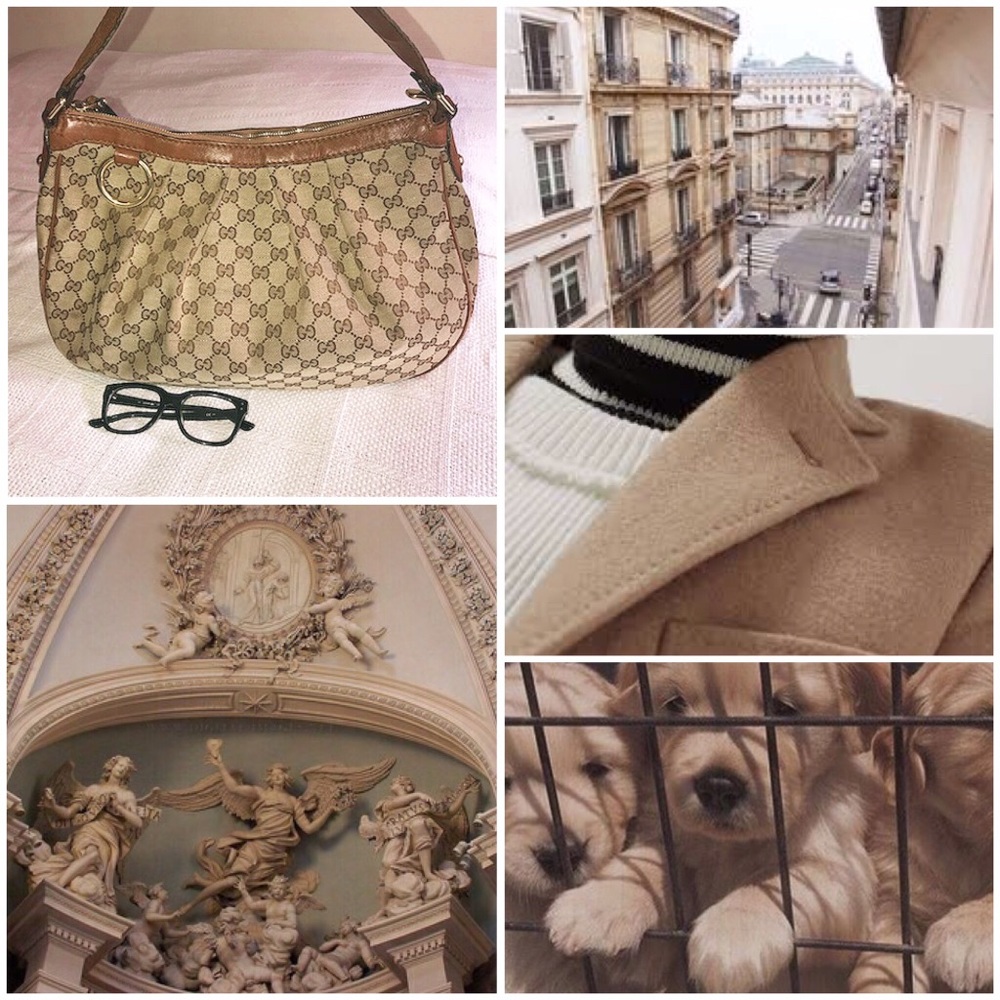 Sold Authentic Gucci Monogram hobo bag