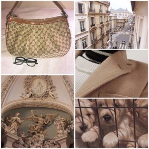 Sold Authentic Gucci Monogram hobo bag