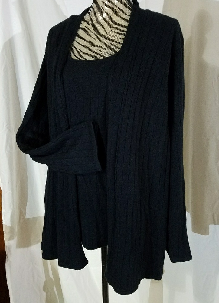 Two in One Sweater Cardigan - Size 30/32
