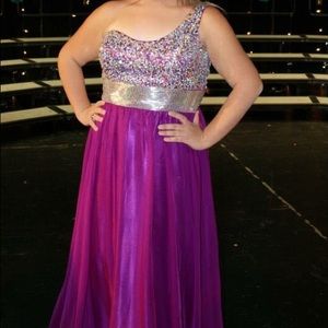Purple Prom Dress