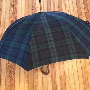 Ralph Lauren Blackwatch Plaid Classic Wood Handle