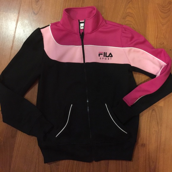 retro fila tracksuit tops
