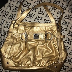 Dooney & Bourke metallic gold purse