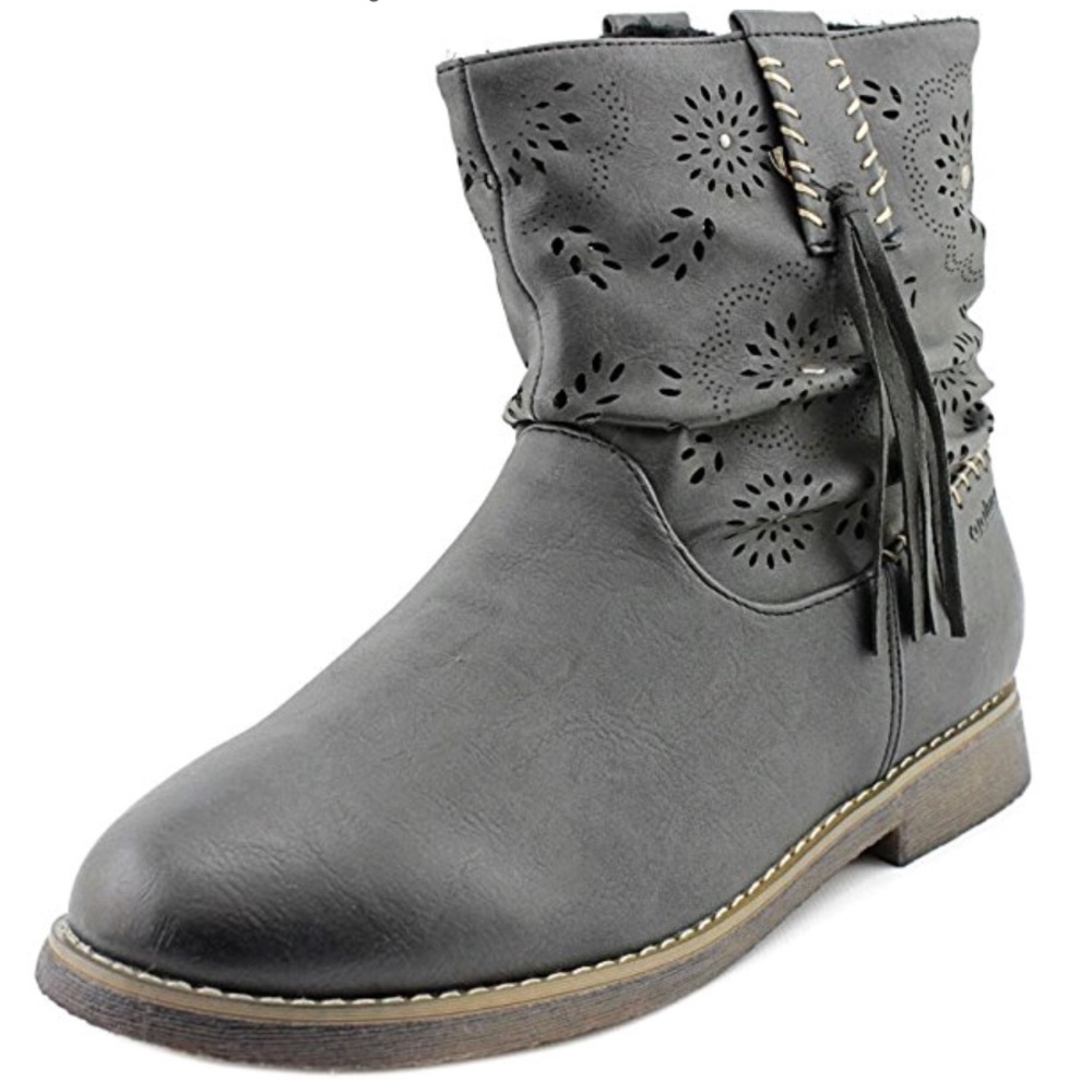 Tassel Black Pull On Boot_4