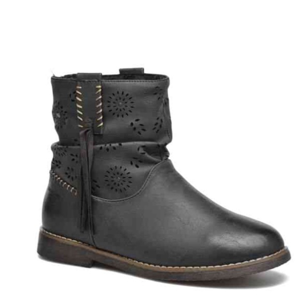 Tassel Black Pull On Boot_2