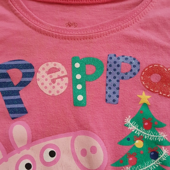BUNDLED 4 for $10 Peppa Pig Christmas Shirt - Picture 2 of 7
