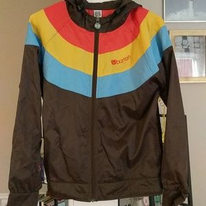Retro inspired windbreaker coat