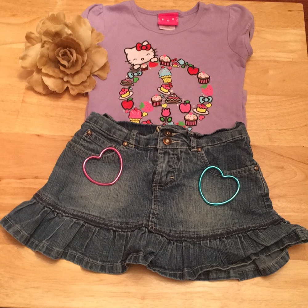 •♥️SKETCHERS♥️•Jean Skort•