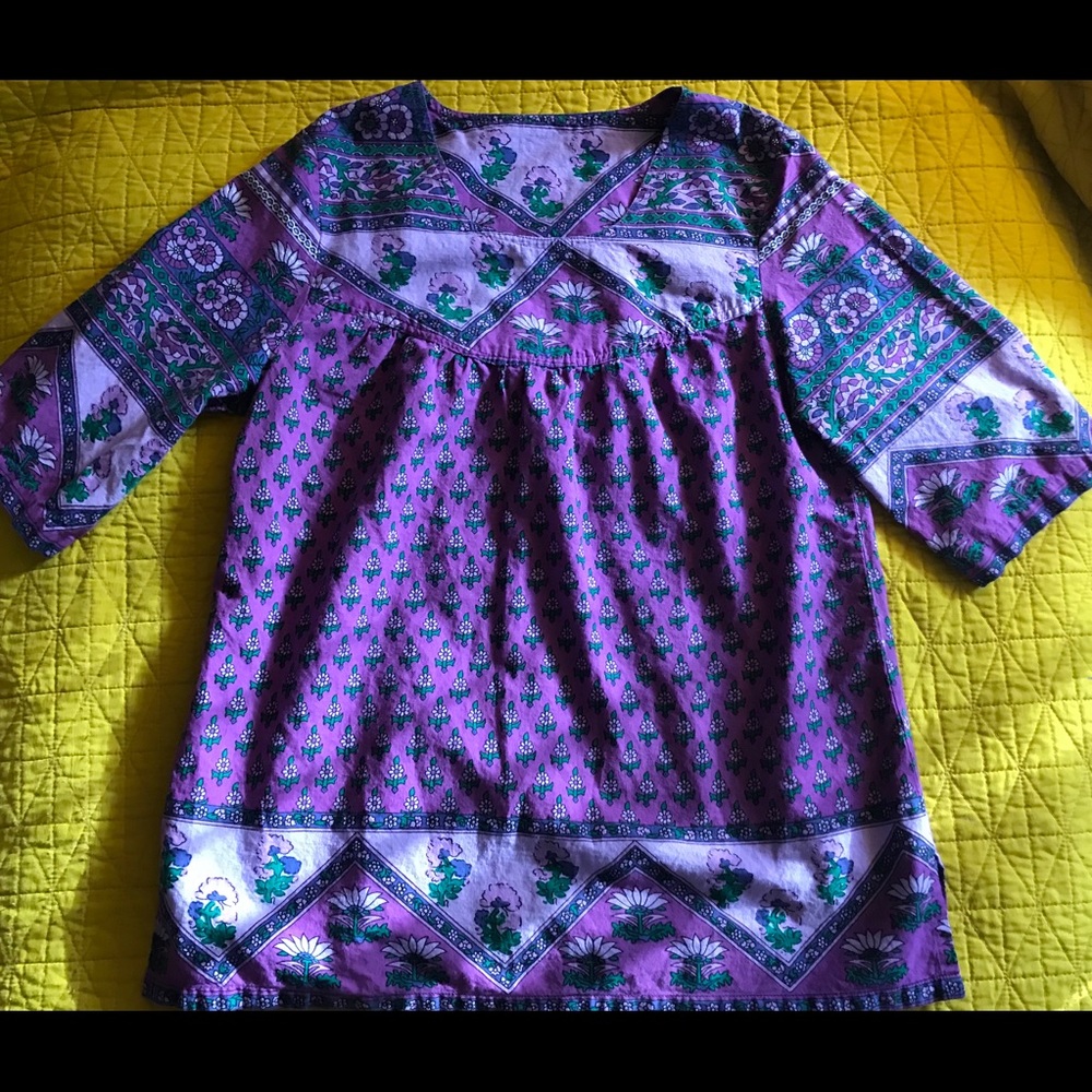 Purple Vintage Top
