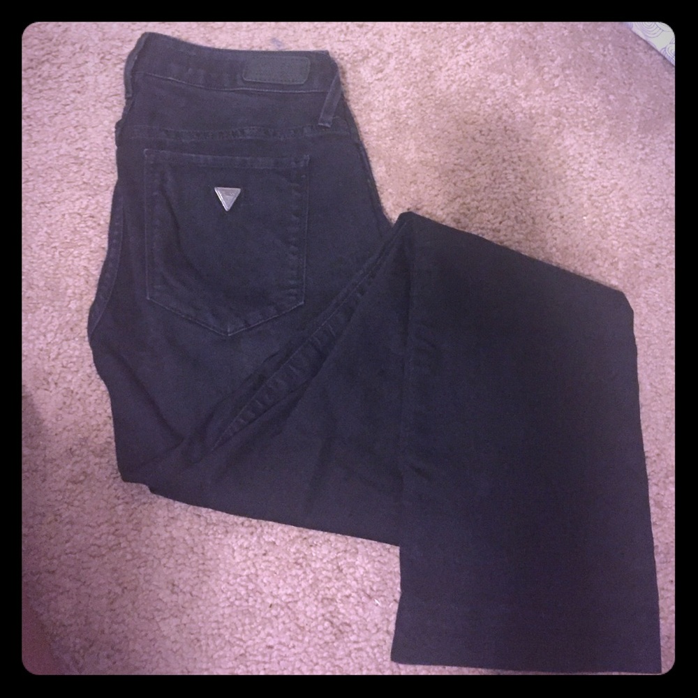 Guess black jeans