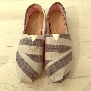 TOMS Strip Shoes