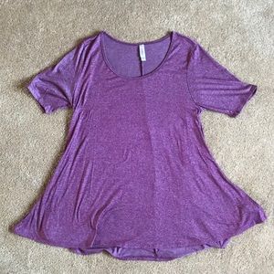 LuLaRoe Perfect T Purple Medium