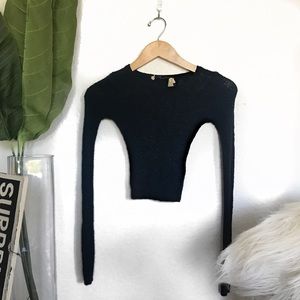 Tight Crop Hollister Sweater