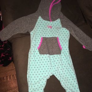 The North Face Bunting Bodysuit Jacket girl 12-18