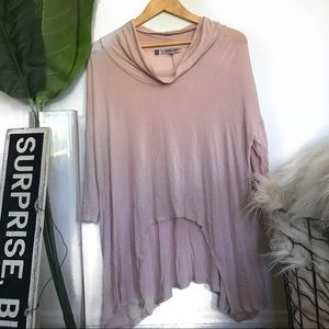 Pink mock neck Sweater