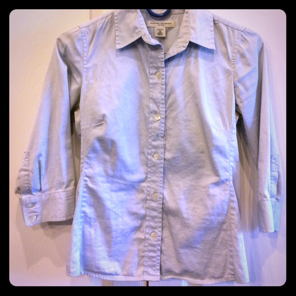 Banana Republic Fitted Button Down