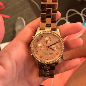 Rose Gold Marc Jacobs Watch