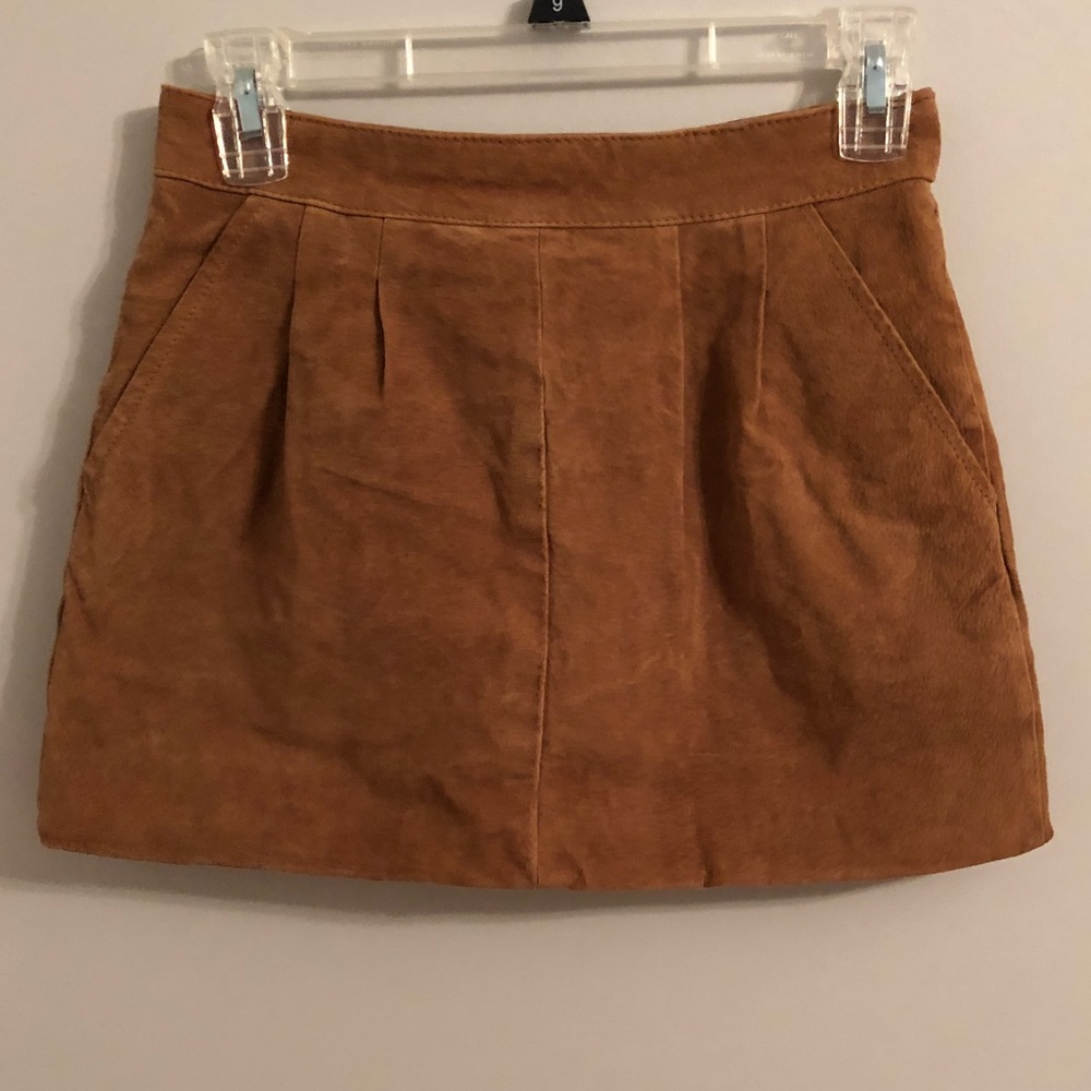 Forever 21 Suede Mini Skirt