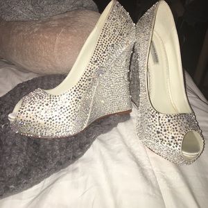 Benjamin Adams's Swarovski crystal wedges