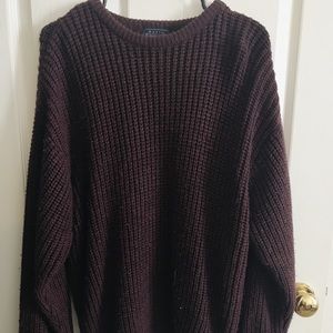 Purple thrifted sweater