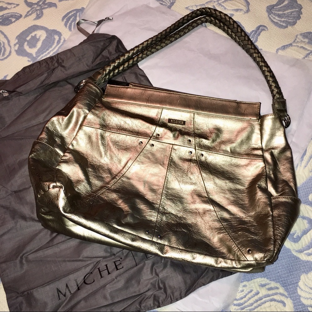 Miche Gold Lame’ Natasha Shell