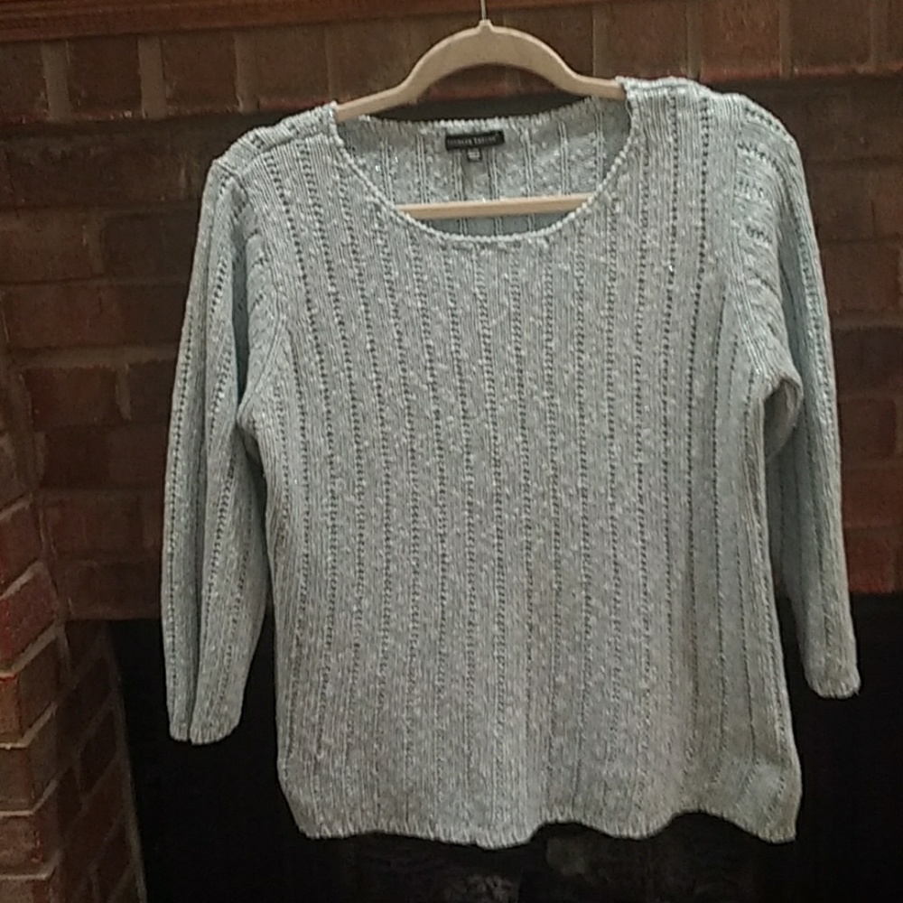Baby blue sweater