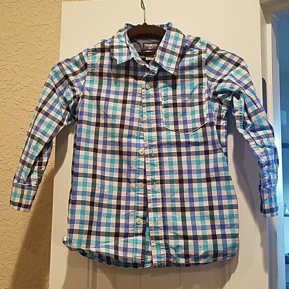 Boys Button Up Dress Shirt