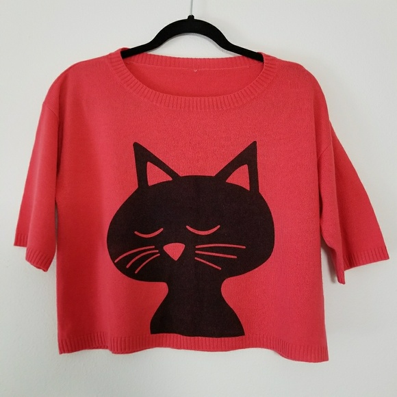 Tops - On CATurdays, we wear PINK 💖🐱