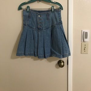 Jean skirt