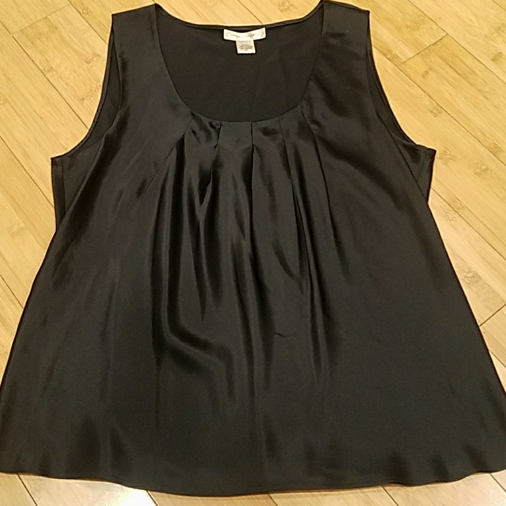 Transitions silk top, Sz XL