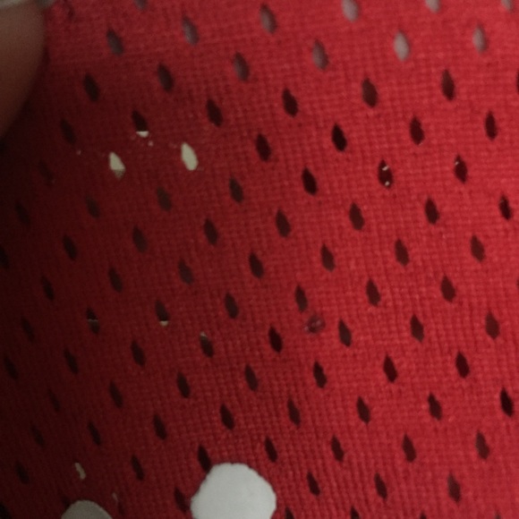 STÜSSY RED MESH LOGO JERSEY - Picture 5 of 7