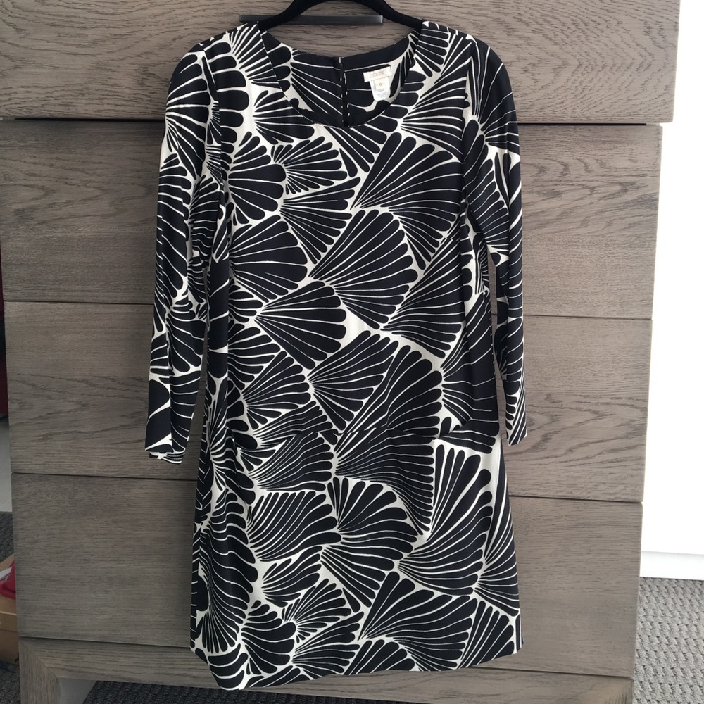 J.Crew print mini with front pockets