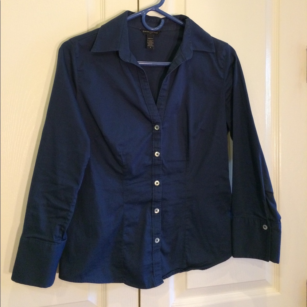 Banana Republic stretch Button Down Shirt