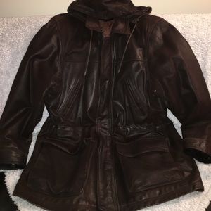 Men’s 100% leather jacket