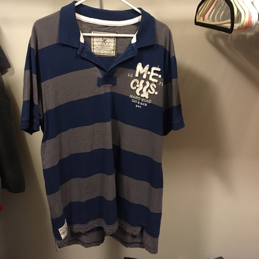Marc Ecko collared short sleeve shirt