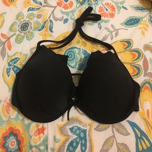Victoria's Secret "fabulous" bikini top in black