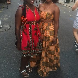 Two piece orange set