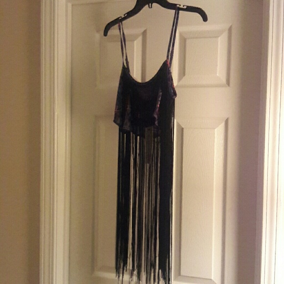 Millau top with fringe - Picture 2 of 7