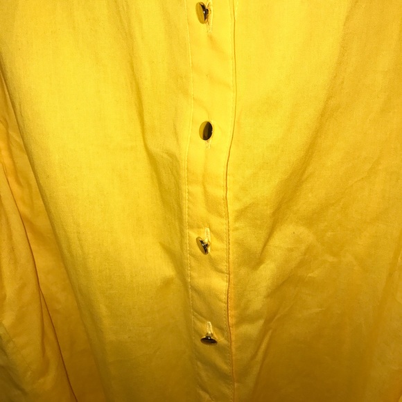 Bright Gold Blouse - Picture 3 of 5