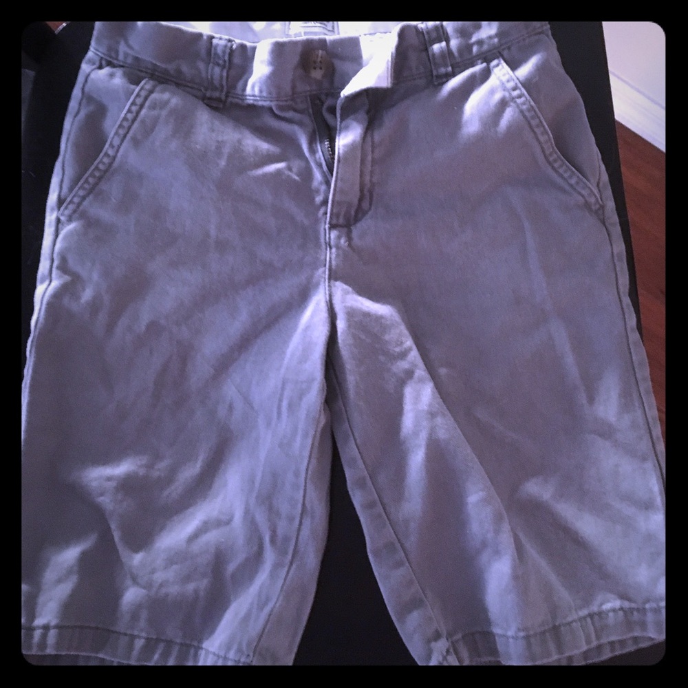 Boys Children's Place Gray Chino Shorts