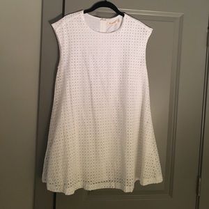 Lulus White Eyelet Dress