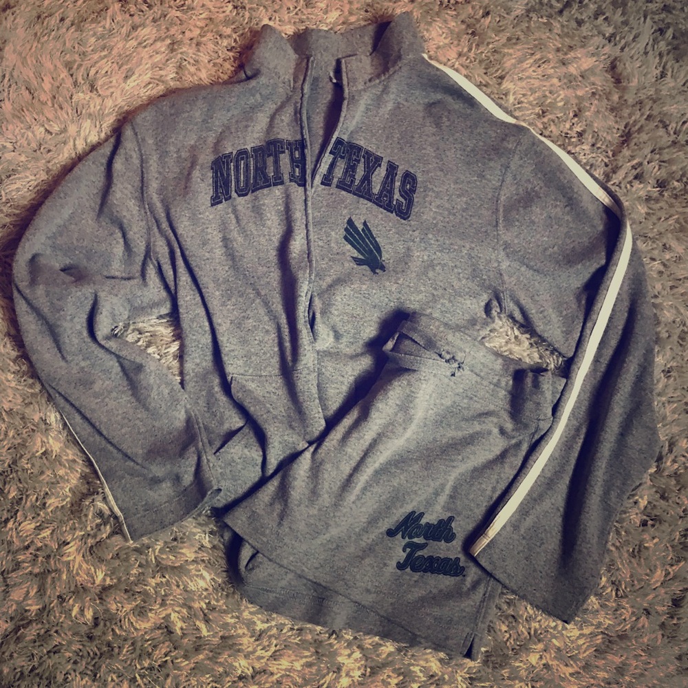 University of North Texas (UNT) sweat outfit