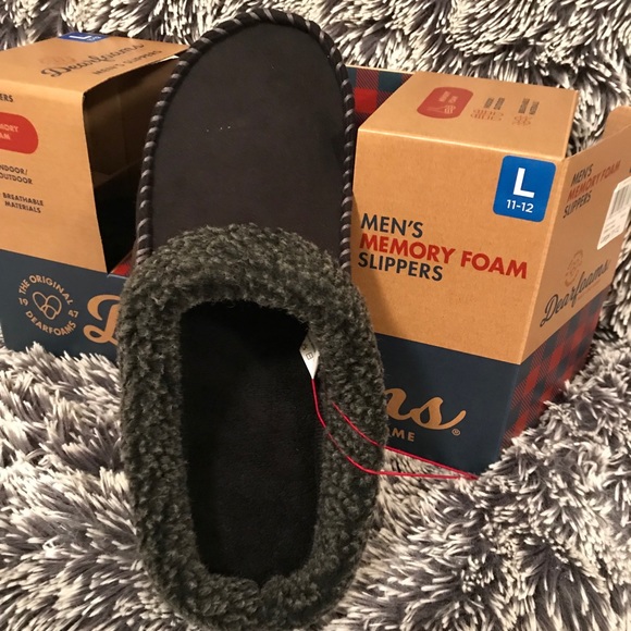 🆕 Men’s Dearfoam slippers size 11-12 (L) - Picture 4 of 6