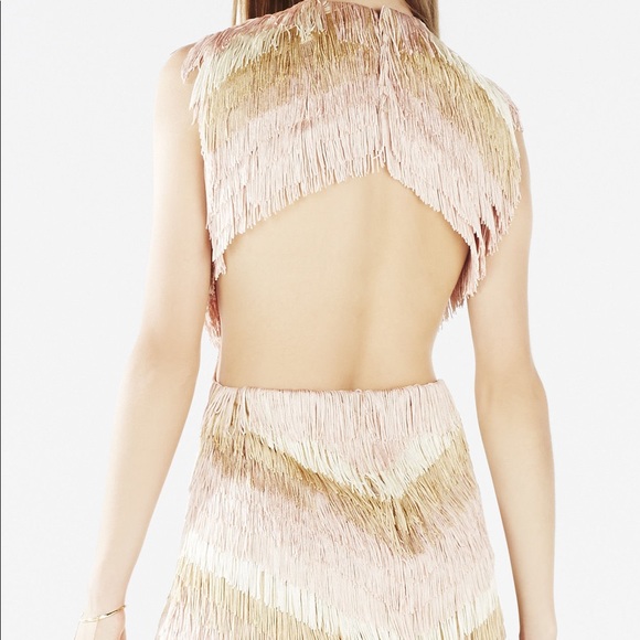💋HP💋 BCBG fringe dress size 6 - Picture 6 of 6